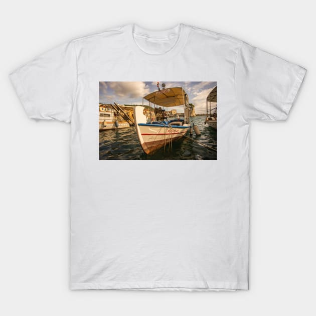 Gulf of Corinth T-Shirt by KensLensDesigns